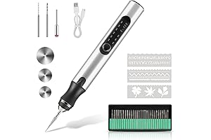 TOBTOS Electric Engraving Pen Kit - Unleash Your Artistic Potential
