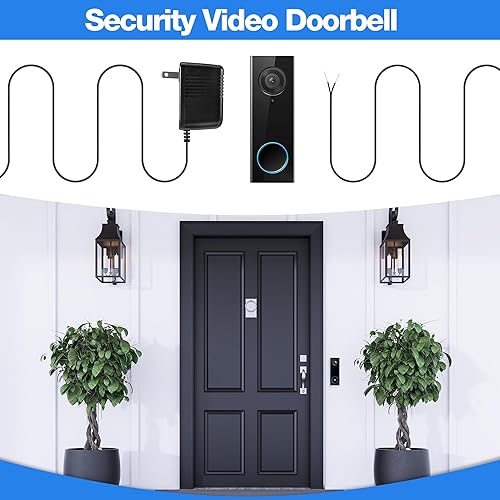 Miniatura 9 de Transformador de 16-24 voltios, adaptador de corriente de cable C compatible con timbre de video Arlo, transformador certificado de 20 VCA 500 mA