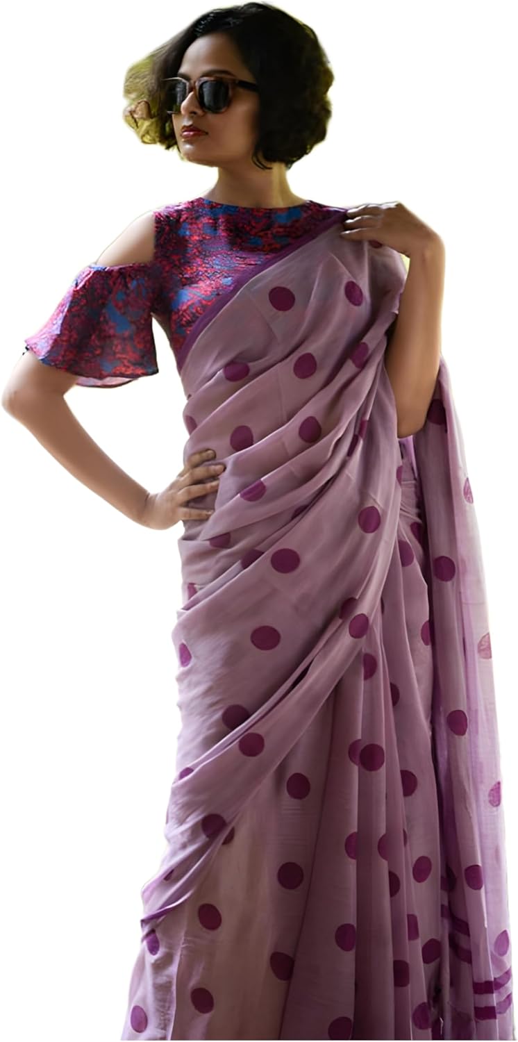 Sidhidata Womens Laddu Saree (pack of 1)