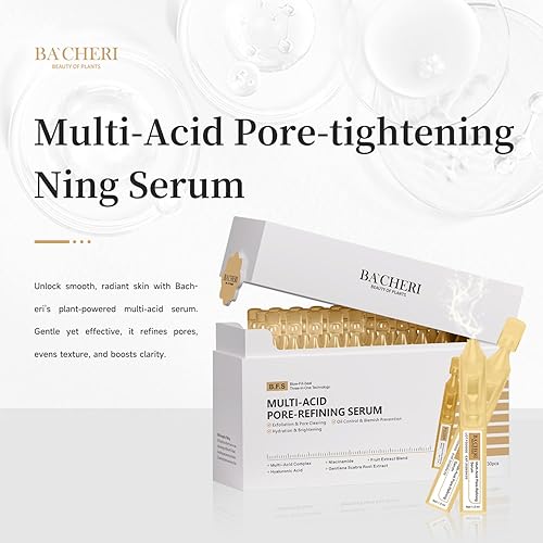 Miniatura 2 de Suero rejuvenecedor multiácido, ampollas de dosis única (paquete de 30), exfoliación suave con niacinamida, ácido láctico y mandélico, fórmula