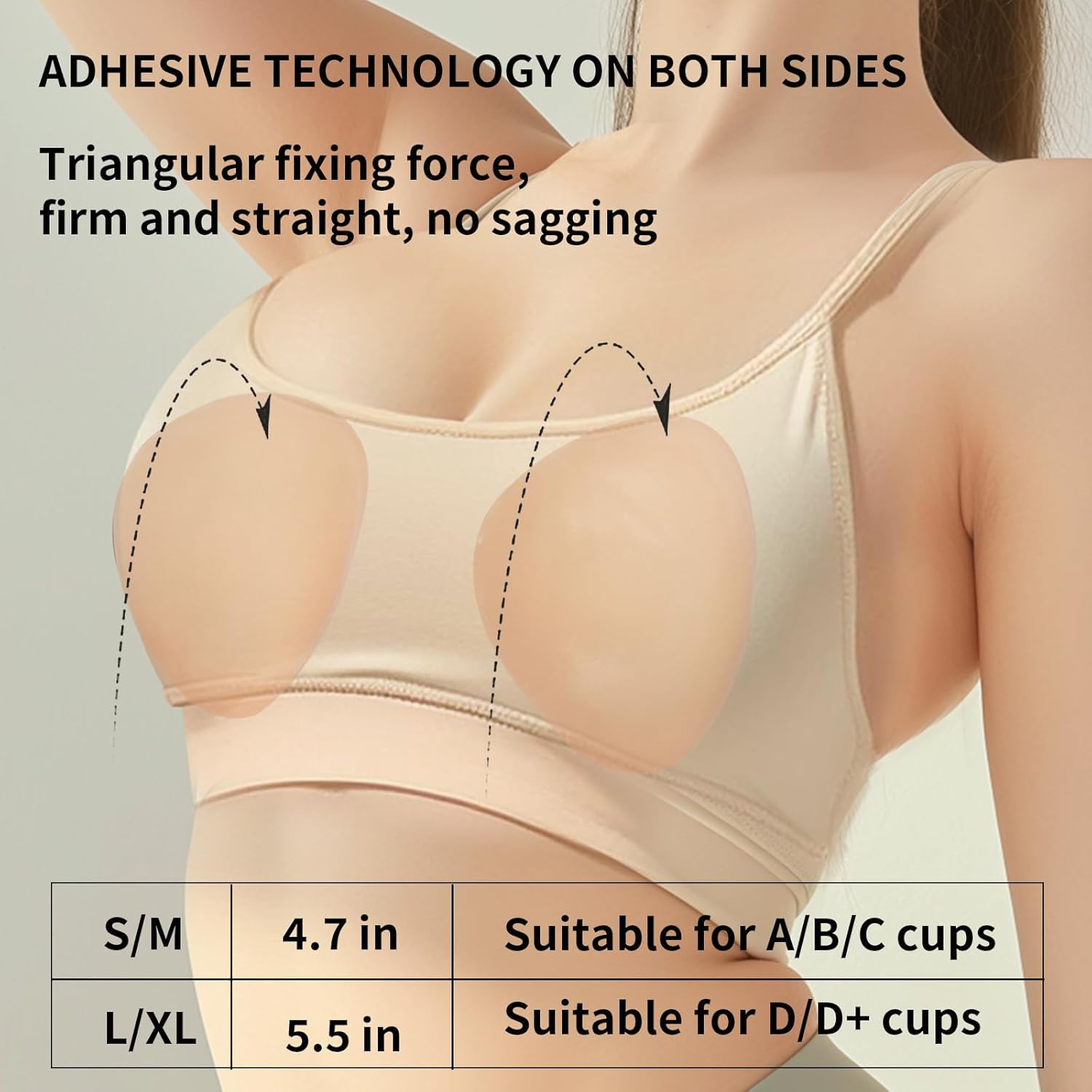 Inserts Double Sided Adhesive Pads Bikini Pad Inserts Sports Bras Swimsuits and Dresses Adhesive Nipple Patches - Image 6
