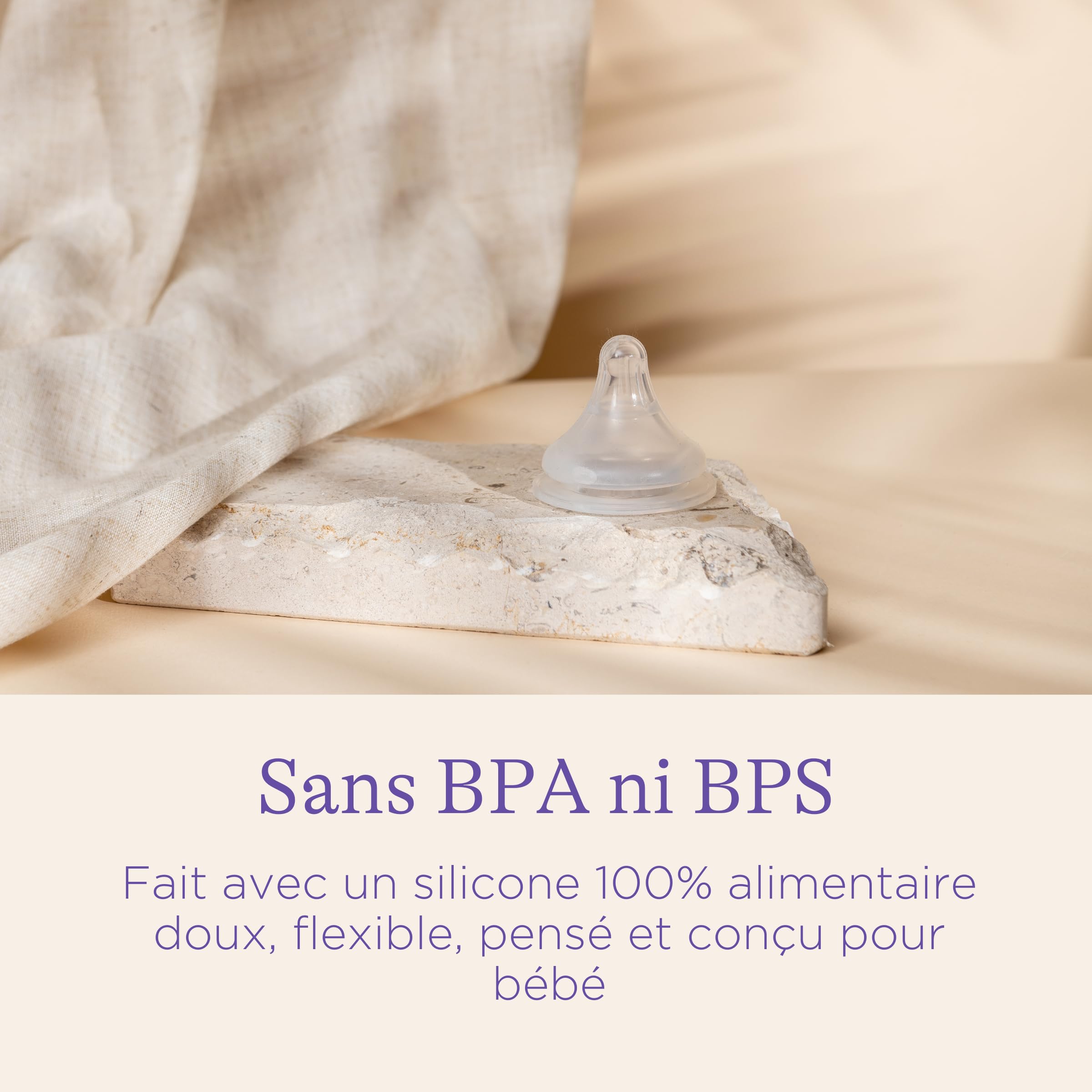 Lansinoh - Biberon PP Natural Wave 2x240ml - Système Anti-Colique AVS - Tétine Large Souple - Réduit Confusion Sein-Tétine - Sans BPA - Débit Adapté - Allaitement Mixte & repas sereins - Dès 0 mois