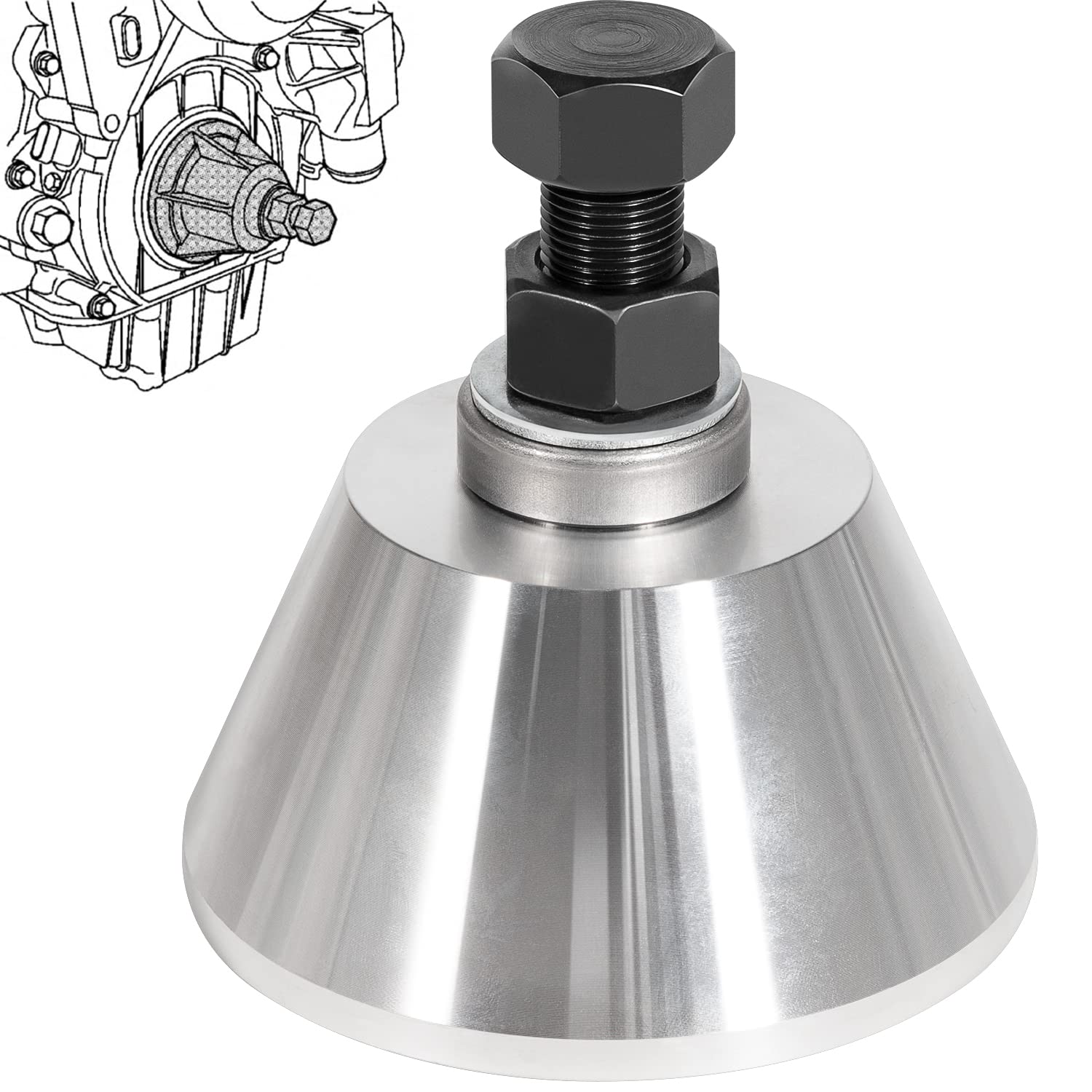 Buy For Isuzu 6.6L Duramax Diesel Front Crankshaft Seal and Wear Sleeve