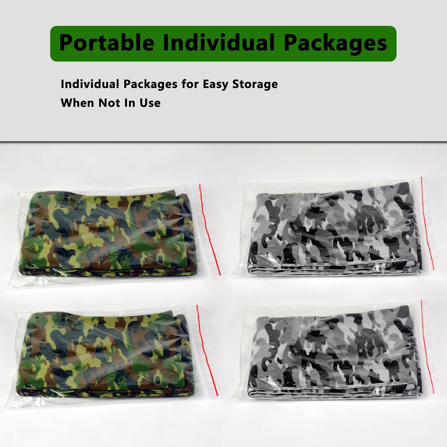 Silicone Treated Gun Socks – 54 Inch Rifle Sleeve & 14 Inch Pistol Sock, 2-Pack Storage Pouches - View #3