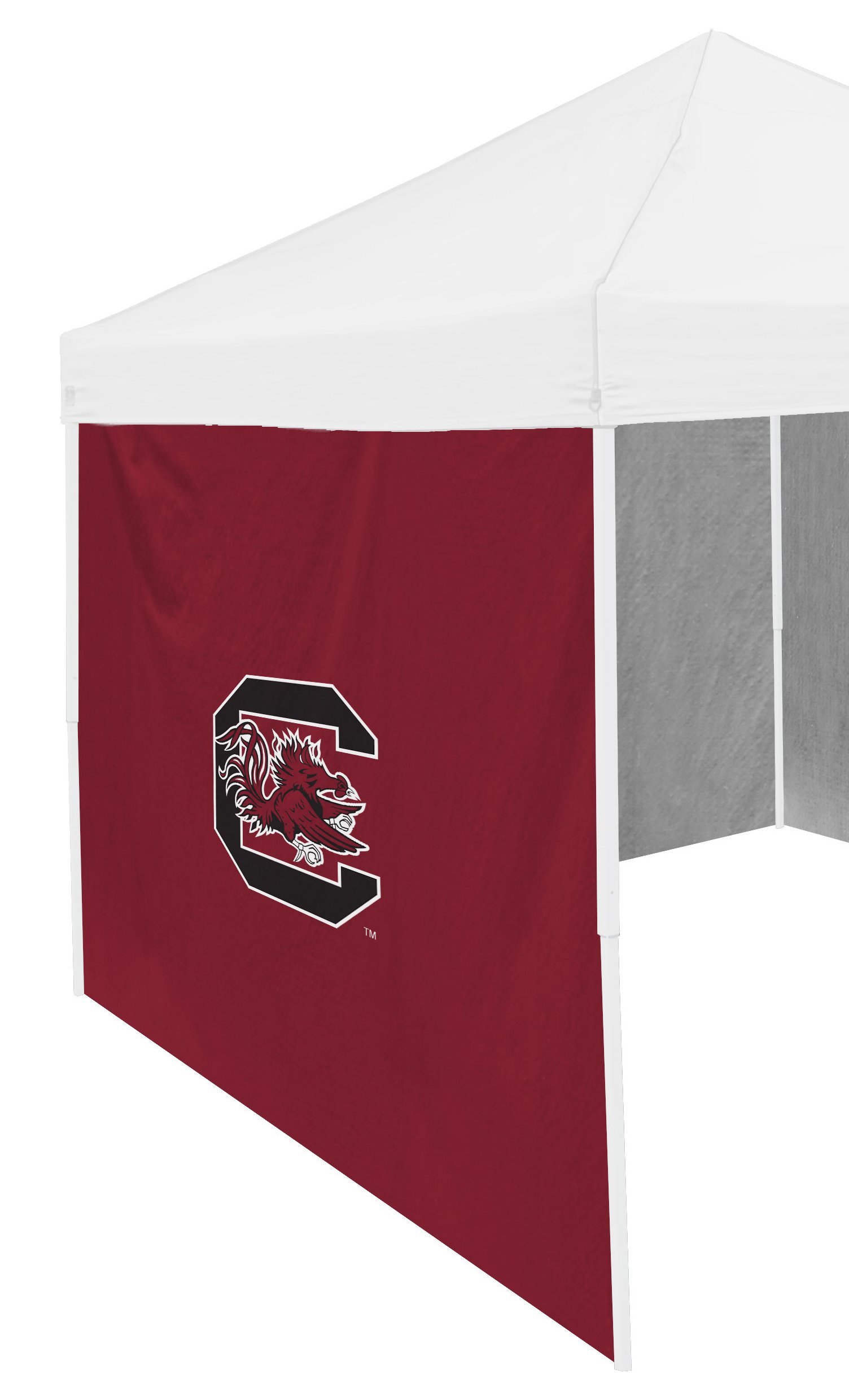 Logo Brands Officially Licensed NCAA Unisex 9 x 9 Side Panel, One Size, Team Color