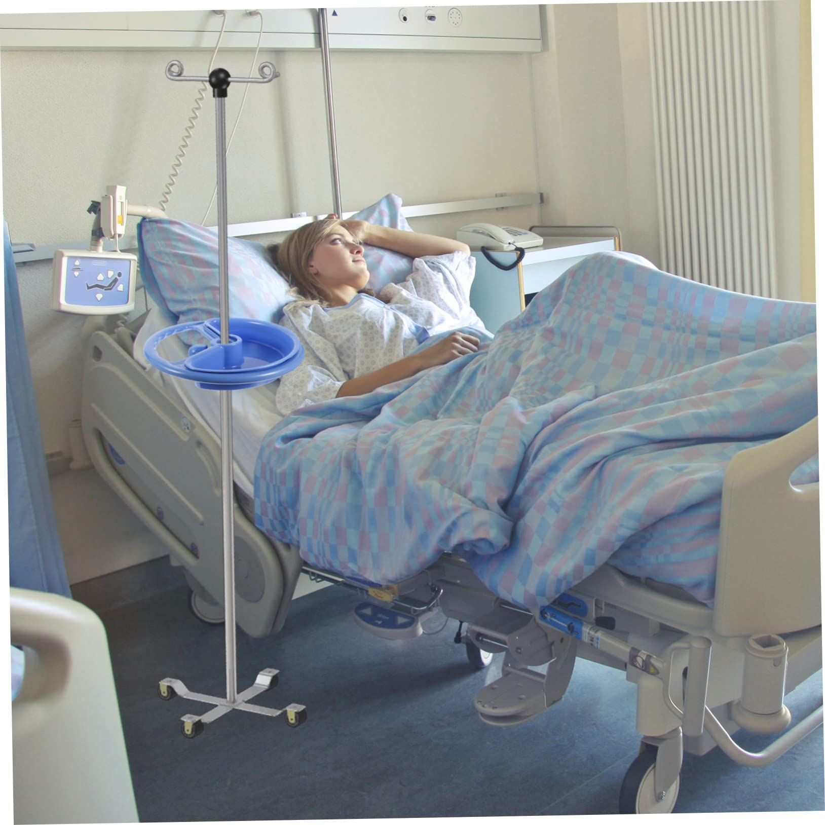 Healvian Infusionsständer Zubehör Plastikteller 10.24 Zoll Lagerablage Für Tropfständer Klinik Und Krankenhaus Infusionsunterstützungszubehör