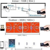 Vista 3 de Symcode Escáner de código de barras Bluetooth 2D QR, mini lector de código de barras CMOS inalámbrico de mano 1D 2D con conexión inalámbrica