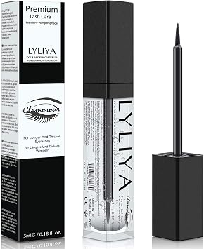 Eyelash Growth Serum 8ml   Advanced Lash & Brow Enhancer with Vitamins, Natural Peptides & Biotin for Longer, Thicker, Fuller Lashes   Eyelash & Eyebrow Serum for Growth & Strengthening