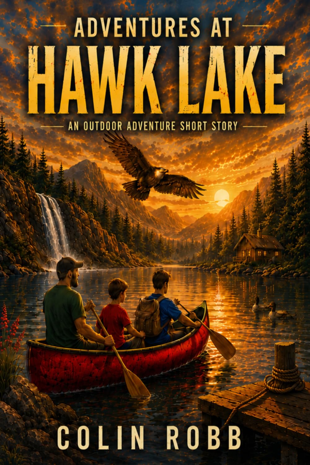Adventures at Hawk Lake: A Humorous and Suspenseful Fishing Adventure in the Canadian Wilderness (The Adventures Series)