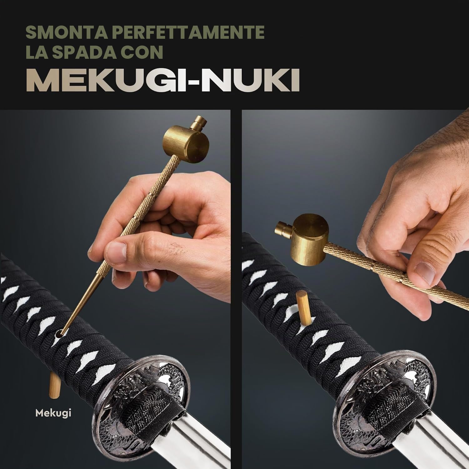 Katana Cleaning Kit - Maintenance Set with Sword Choji Oil - Care for Samurai Japanese Ninja Katanas Swords Knives - Birthday Gift for Men and Women - Stocking Stuffers