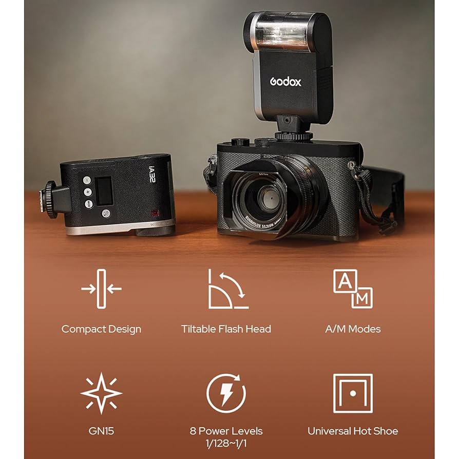 Godox iA32 カメラフラッシュ スピードライト Amazon | Godox iA32 ミニカメラフラッシュスピードライト、8