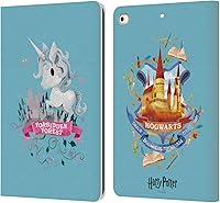 Vista 38 de Head Case Designs Harry Potter Gryffindor Deathly Hallows II - Funda de piel tipo cartera compatible con Apple iPad Air 2 (2014)