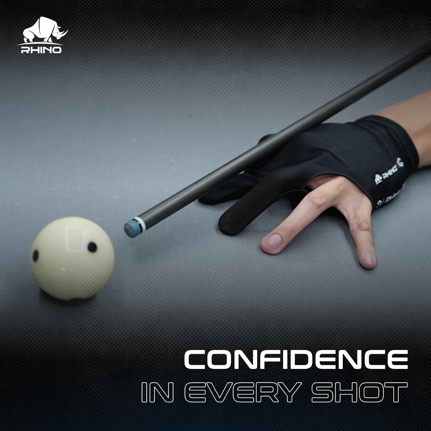 RHINO Carbon Fiber Pool Shaft, Low Deflection 30" Single Shaft, Pro Taper Billiard Shaft, TIME Crystal Tip, 3/8-8, 3/8-10, 5/16-18, Q-loc Shaft