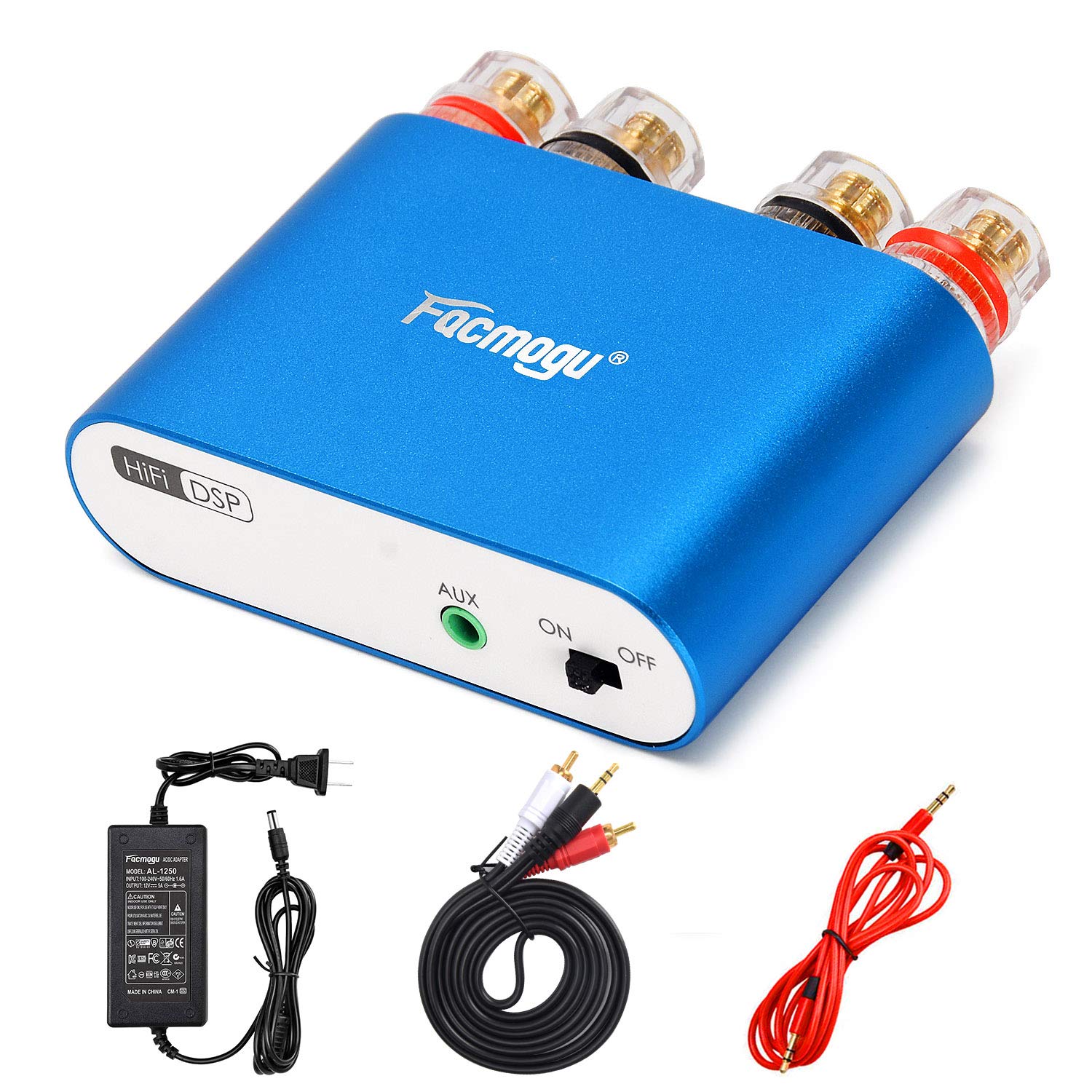 Buy Facmogu G100 50W+50W Mini Power Amplifier, Bluetooth 5.0 Home