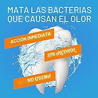 Vista 2 de Therabreath Enjuague bucal para aliento fresco, formulado por dentistas- Menta helada, 16 onzas (paquete de 2)