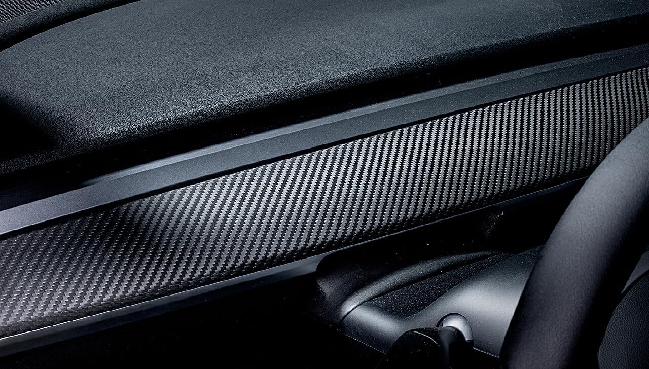 5D Carbon Fiber Vinyl Wrap for Body Protection Scratch Resistance Air Release Technology 15 X 5FT Car Wrap