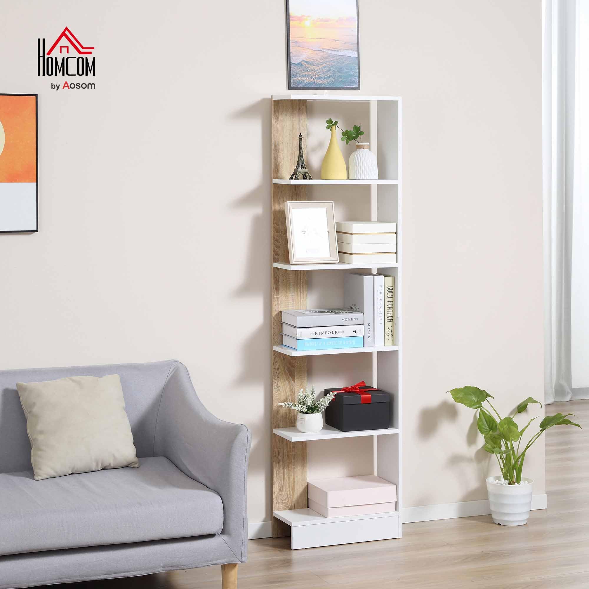Weliazz Boekenkast 165 met 2 lades en 4 open vakken - Smulders Wonen