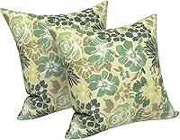 Vista 185 de LVTXIII - Juego de fundas para cojines de sofá, patio o sillón de exteriores, cuadradas y decorativas, 2 unidades de 16" x 16", sin relleno