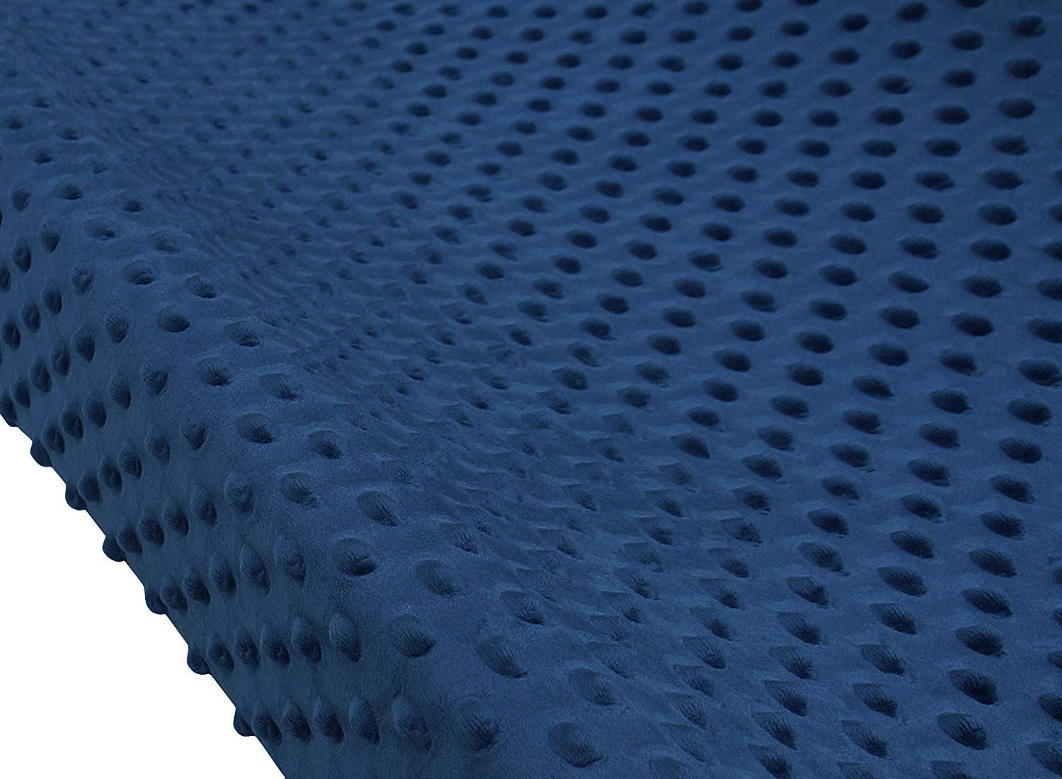 BlueSnail Ultra Soft Minky Dot Changing Pad Cover 2 Pack (Gray+Navy, 2 Pack) : Baby