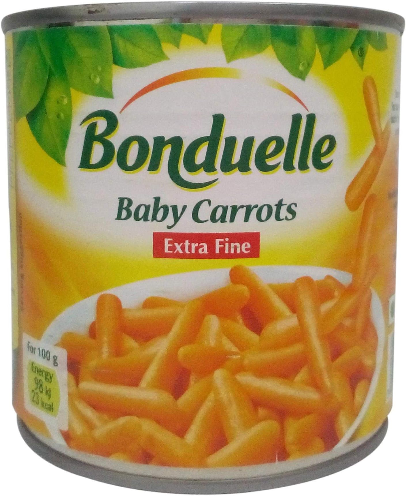 Bonduelle Extra Fine Baby Carrot • Canned • Product of France, 14.11 oz ℮ 400 g