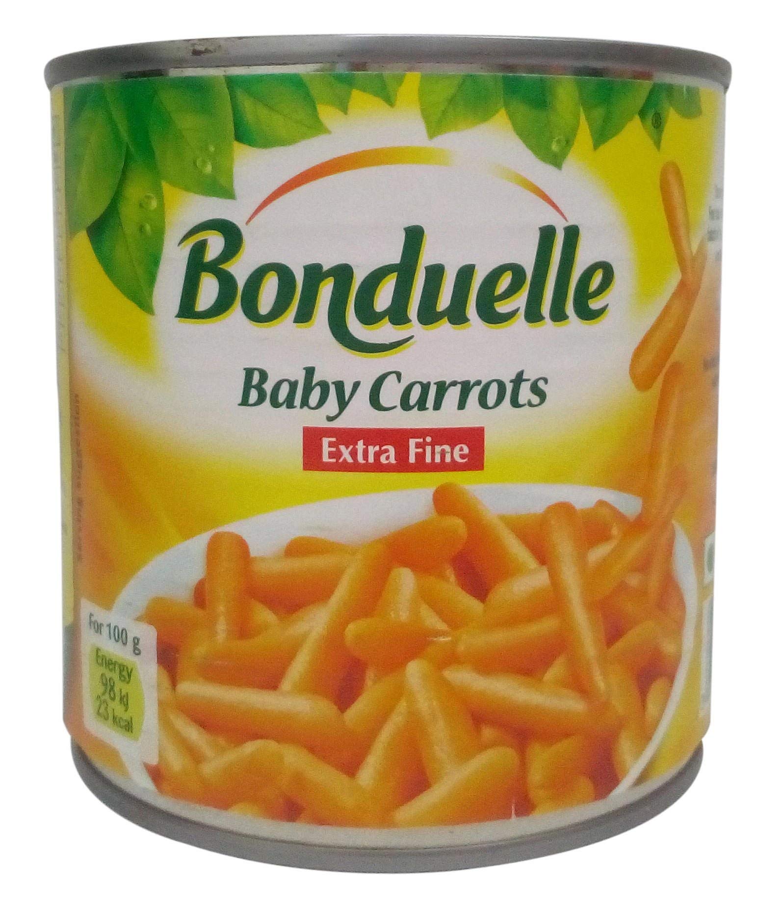 Bonduelle Extra Fine Baby Carrot • Canned • Product of France, 14.11 oz ℮ 400 g