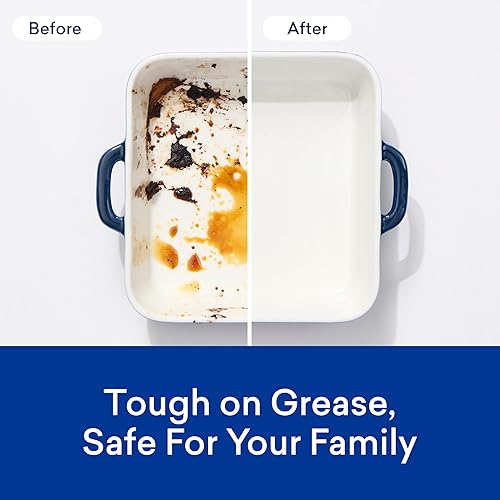 Miniatura 5 de BLUELAND Tabletas de detergente para lavavajillas 100% libres de plástico, juego de iniciación, 60 unidades con lata, ralladura de limón, cápsulas