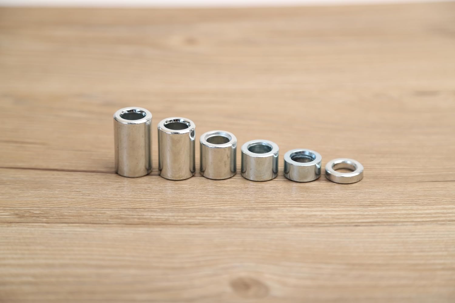 Mokuo M12 Steel Spacer 10.9 Bolt Strength Sleeve Bushings Compatible with 12MM Classic Axle,13Pcs Lenght:5mm-35mm