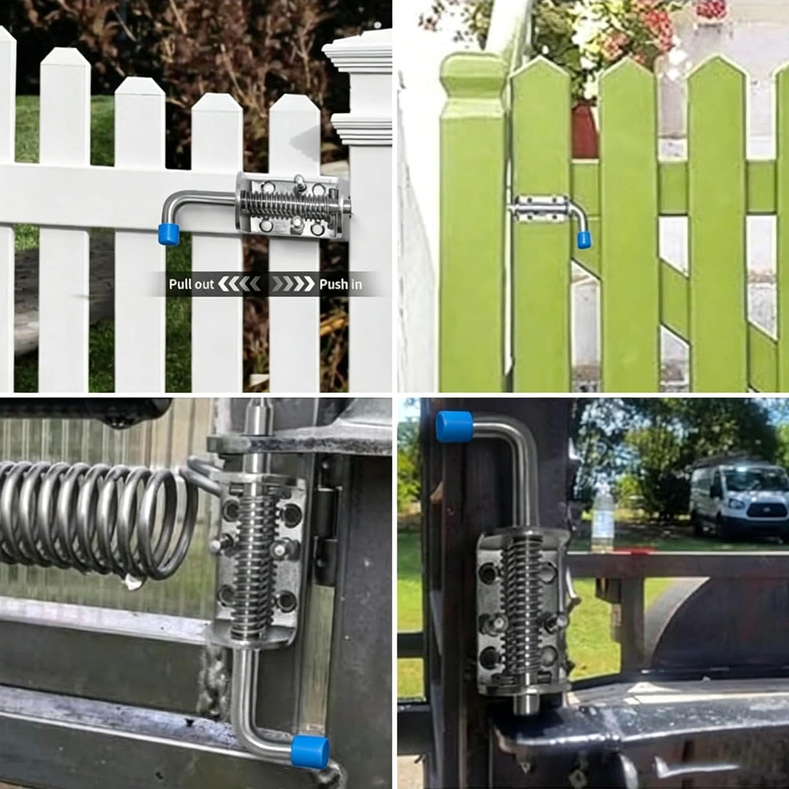 Pestillo de resorte para autocaravana, pasador de puerta de acero inoxidable 304 para cajones de remolque, puertas de gabinetes y compartimentos de almacenamiento Pasador de pestillo para autocaravana