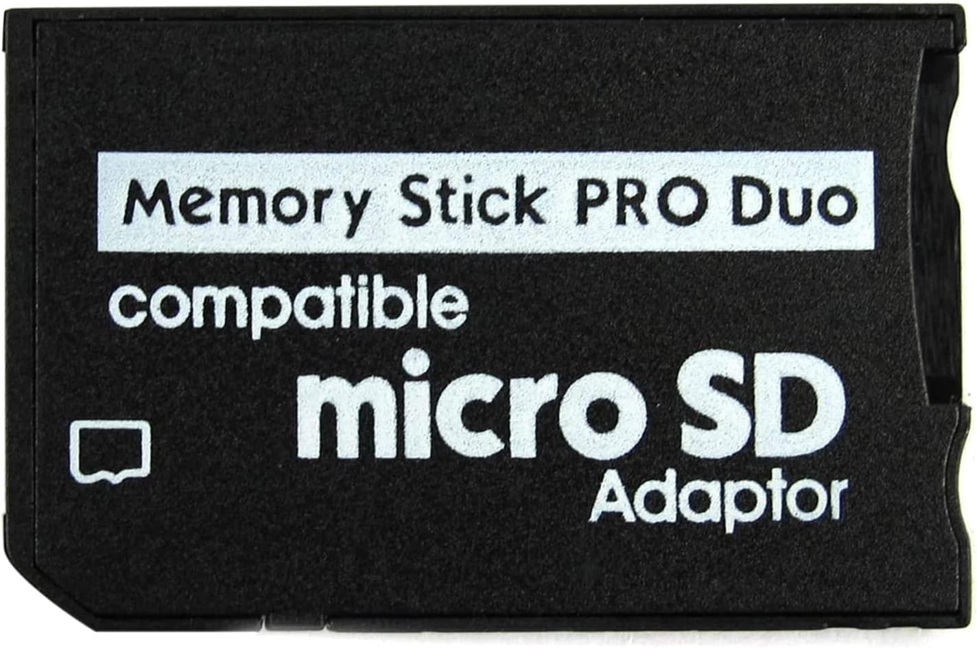 Alnicov Adattatore Micro SD A Memory Stick PRO Duo - Per Sony PSP 1000/2000/3000/E1000 E Webcam, Supporta Fino A 64GB - 2
