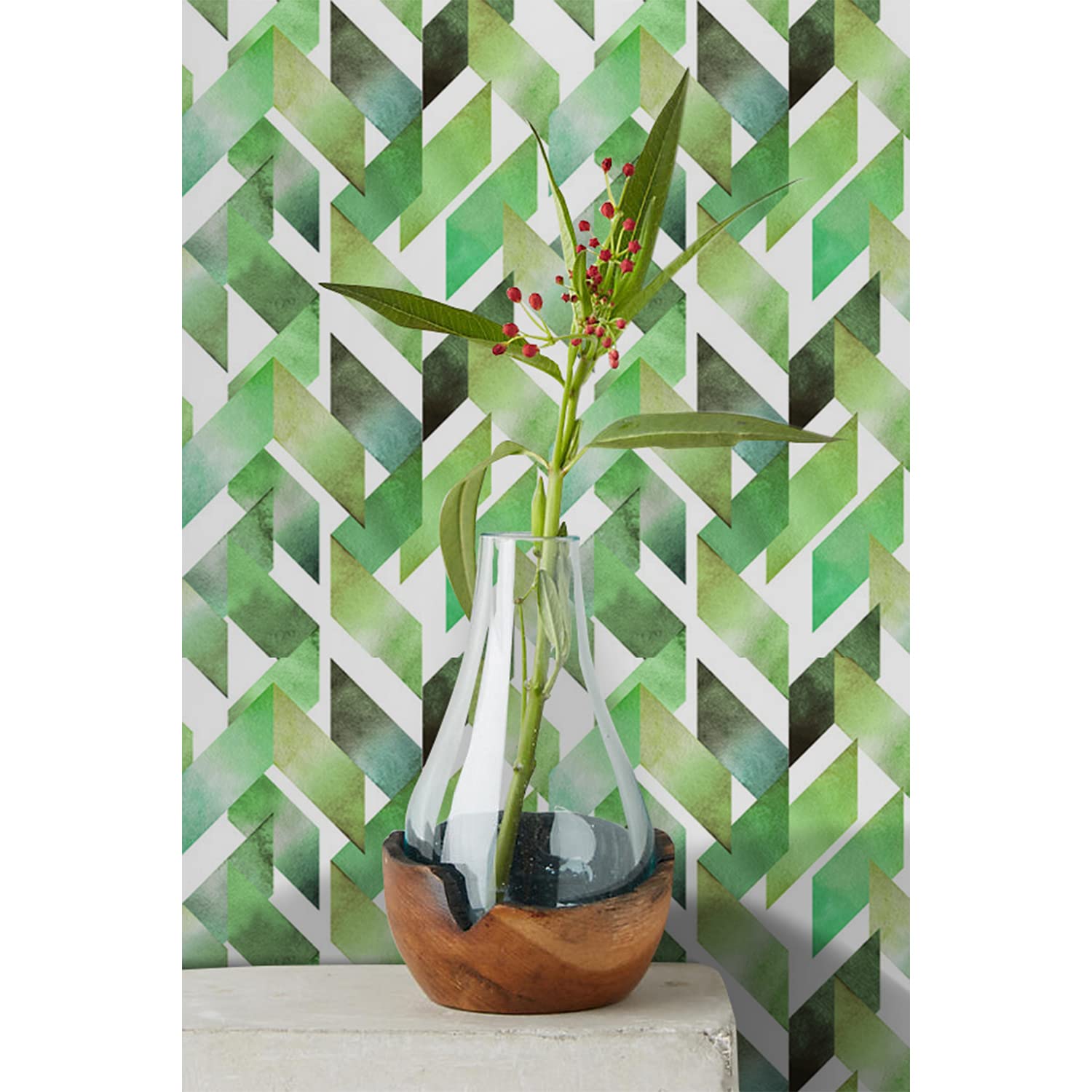 Papier Peint Muraux Motif Floral Salon et Rénovation Meuble Chambre 250x104cm
