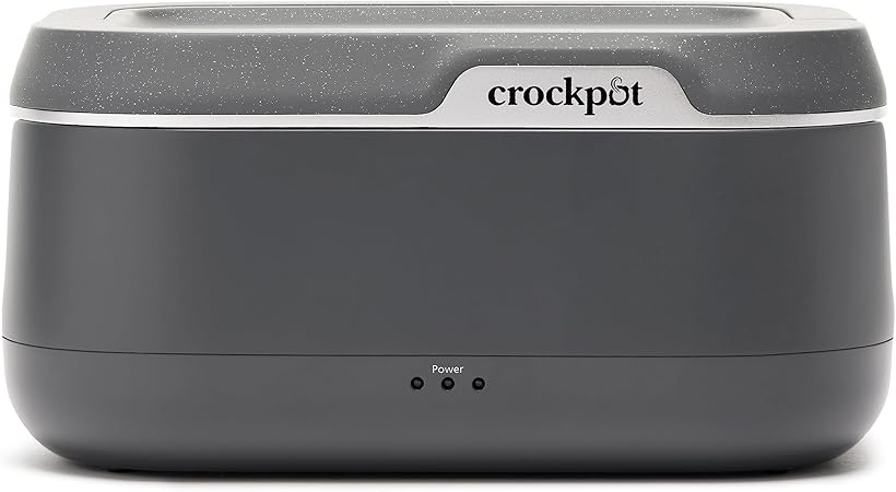Crock-Pot 28-Ounce Mini Electric Heated Lunch Box, Portable Food Warmer,