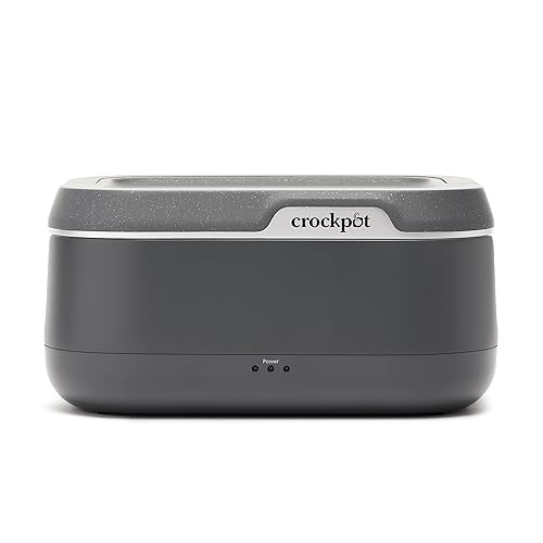 Crock-Pot 28-Ounce Mini Electric Heated Lunch Box, Portable Food Warmer,