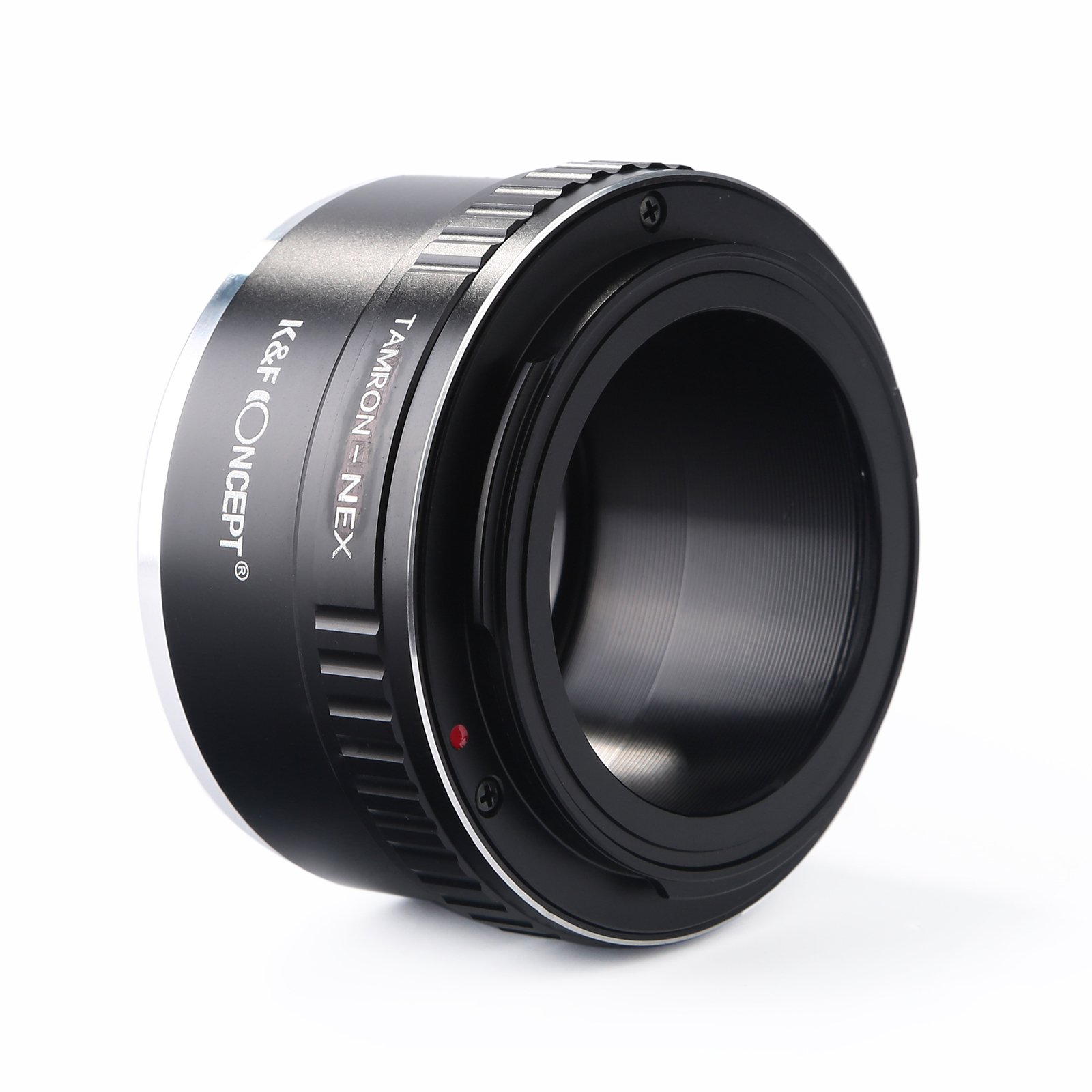 K&F CONCEPT Bague d'adaptation pour Objectif Tamron Adaptall II à Caméra compatibile Con Sony NEX Adaptateur lentille Fait de Laiton et d'aluminium Adaptateur Solide précis Noir