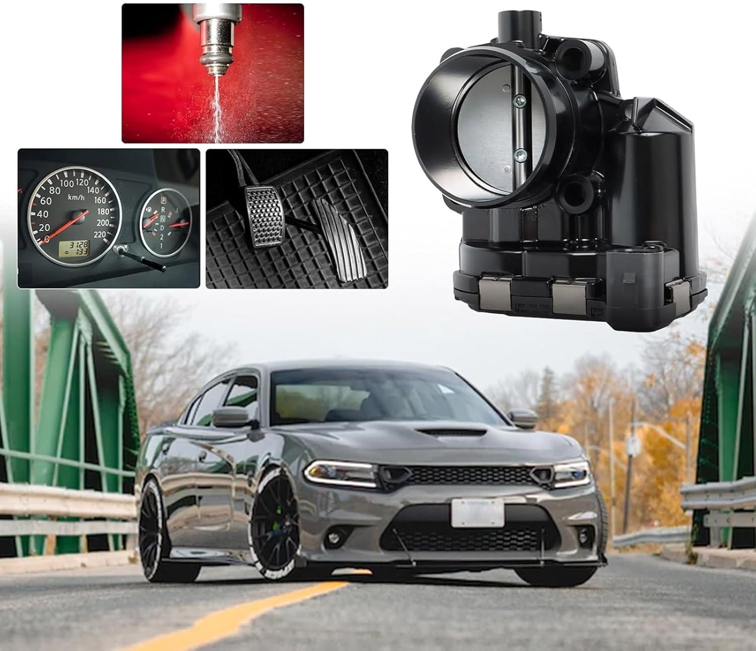 Throttle Body 420892591 Direct Fit Suitable for Motorboat ATVs 90 130 155 215 255 260 300 420892590 420892592 0280750505