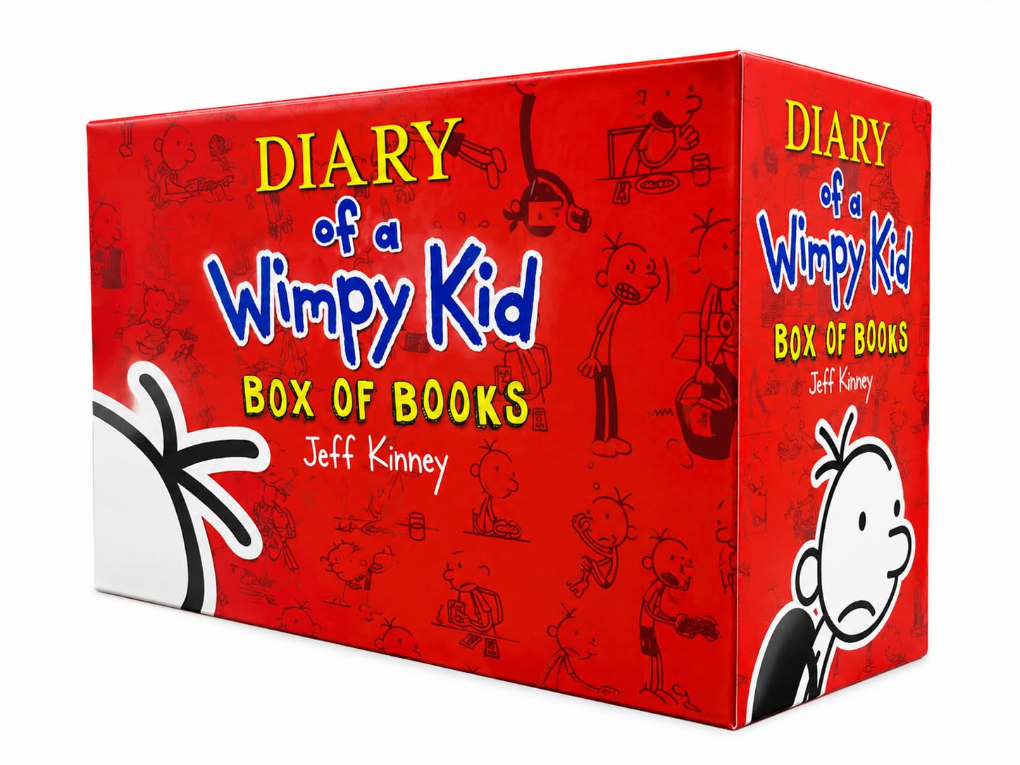 Diary of a Wimpy Kid Complete Boxed Set Books 1–24 by Jeff Kinney | 24 Books Collection | Children's Humor, Adventure & Graphic Novel Series (Jeff Kinney Diary Of A Wimpy Kid)