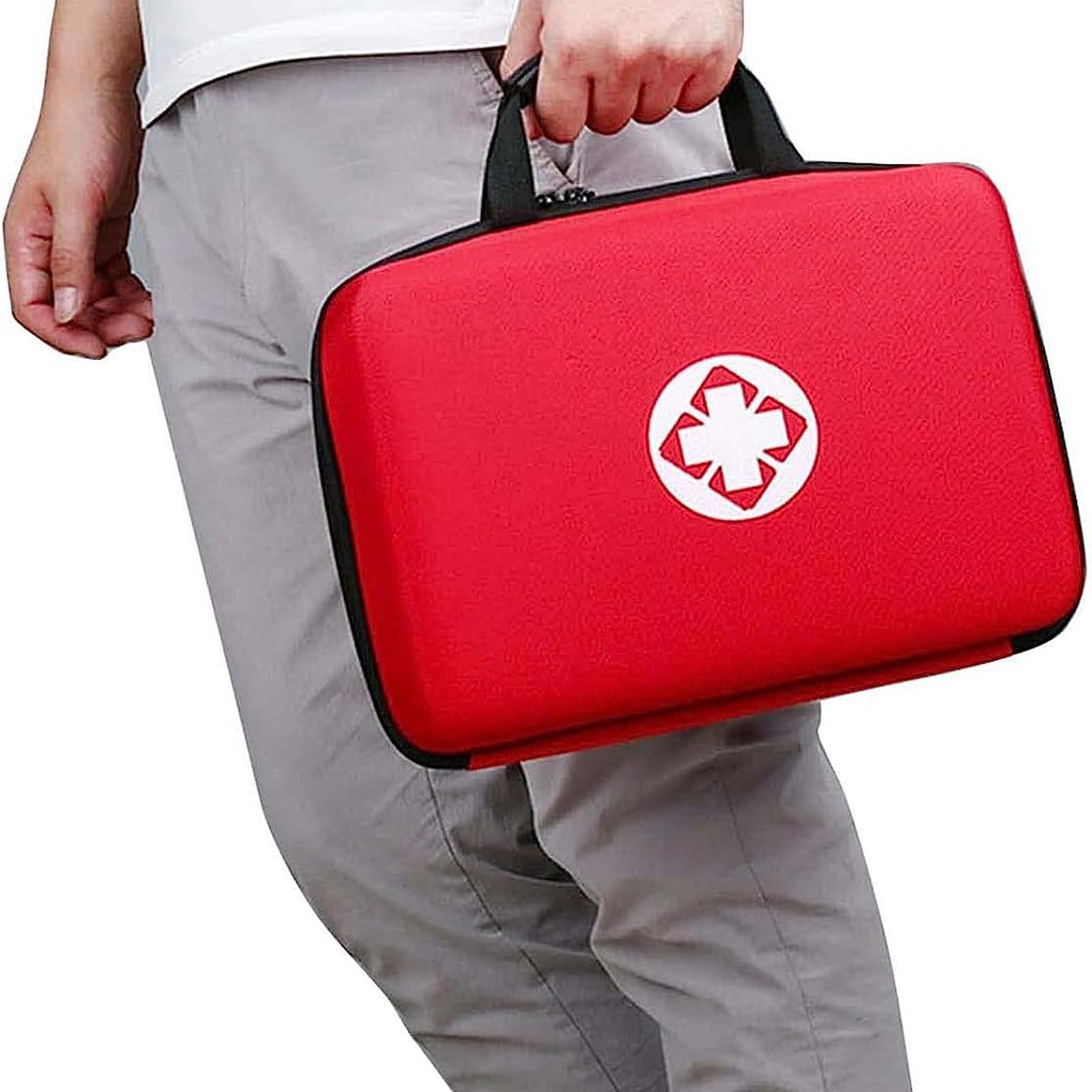 Botiquín De Primeros Auxilios para Viajes, Cuidado De Emergencia Esencial para Campamentos Y Caminatas, Ideal para Automóvil, Hogar, Bote, Escuela, Campamento, Oficina