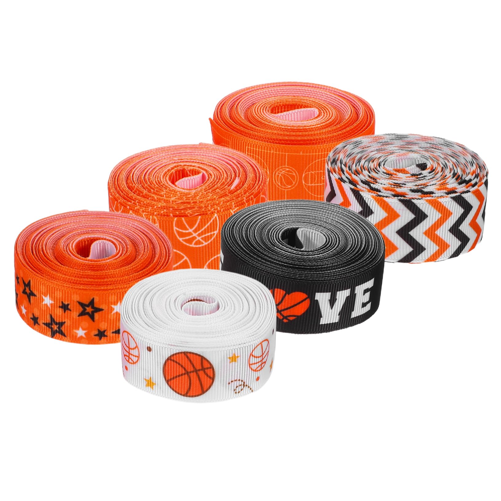 Cinta decorativa de baloncesto para decorar fiestas de cumpleaños infantiles y álbumes de recortes