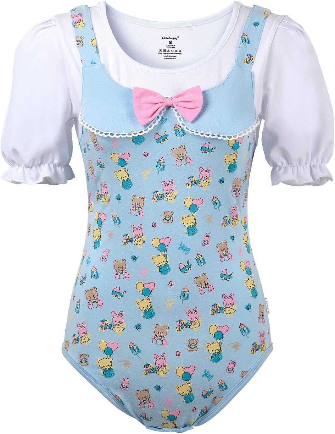 Littleforbig Cotton Button Crotch Romper Onesie Pajamas Bodysuit – Baby Cuties