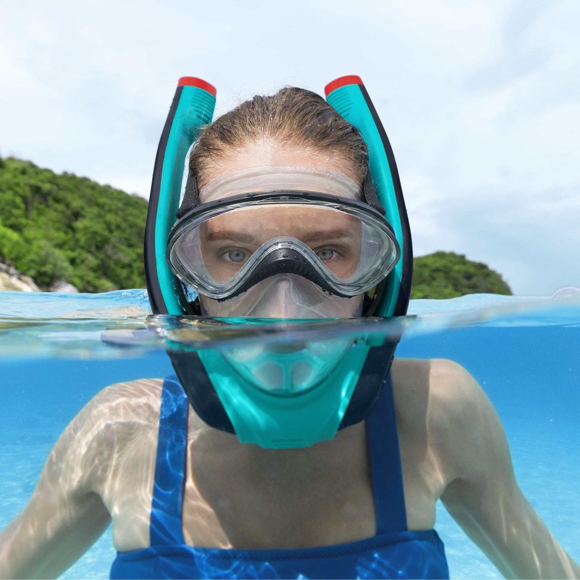 Bestway Hydro-Pro SeaClear Flowtech Full-Face Snorkelling Mask