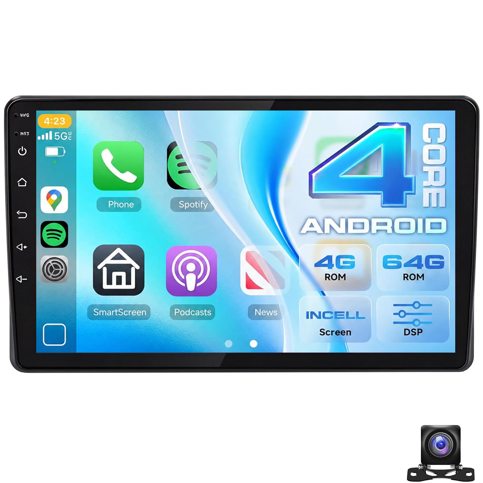 Radio samochodowe odtwarzacza multimedialnego dla Fiat Panda 169 2003-2012