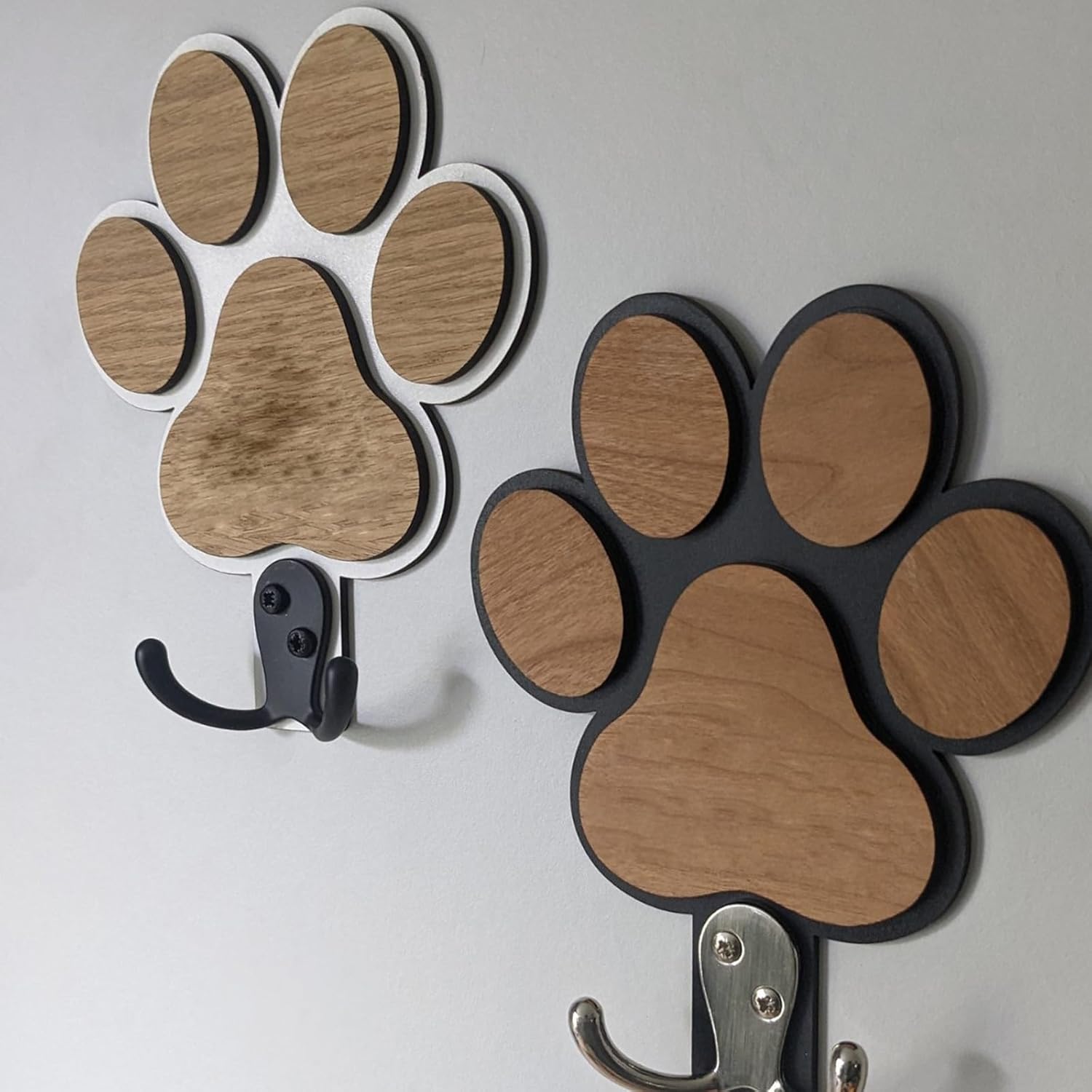 Modern Wooden Animal Wall Hook Finish Space Saving Home Decoration for Hanging Robes Scarves Accessories Bathroom Towel Hanger