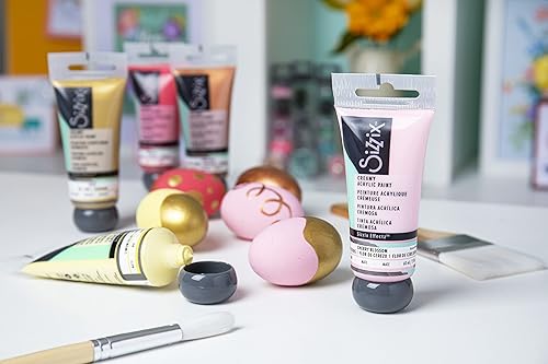 Miniatura 11 de Sizzix Effectz 664539 - Pintura acrílica mate cremosa flor de cerezo, 2.0 fl oz, 664539