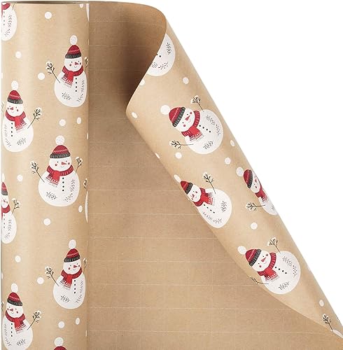 Miniatura 7 de RUSPEPA - Rollo de papel de estraza para envolver regalos, diseño de cumpleaños ideal para cumpleaños, fiesta, baby shower 24 pulgadas x 100 pies