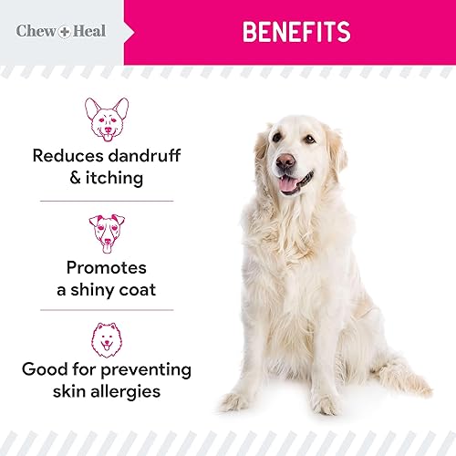 Miniatura 3 de Polvo Omega 3 para perros  5.4 onzas de suplemento en polvo para perro para piel y pelaje  Fabricado con ácidos grasos Omega 3, 6 y 9, biotina y