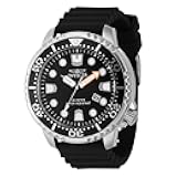 Pro Diver Men 48mm Stainless Steel Silver Black dial PC32 Quartz