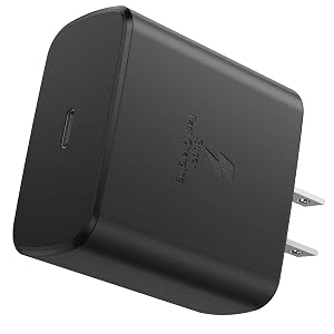 45W USB C Wall Charger Block for Samsung Super Fast Charger Type C Wall Plug Adapter Fast Charging