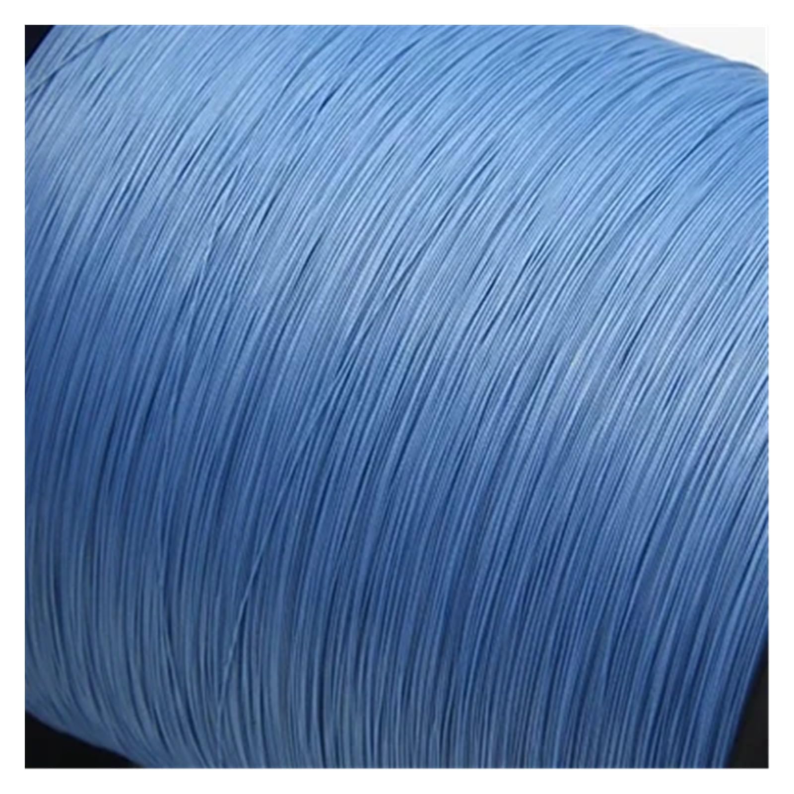 RAHBI 10M/100M UL10064 FEP Wire 40/36/34/32/30/28/26AWG PTFE Plastic Ultra Fine Micro Litz Wires Solder High Conductivity Copper Cable Leisurely (Color : Blue -100 Meters, Size : 36AWG)