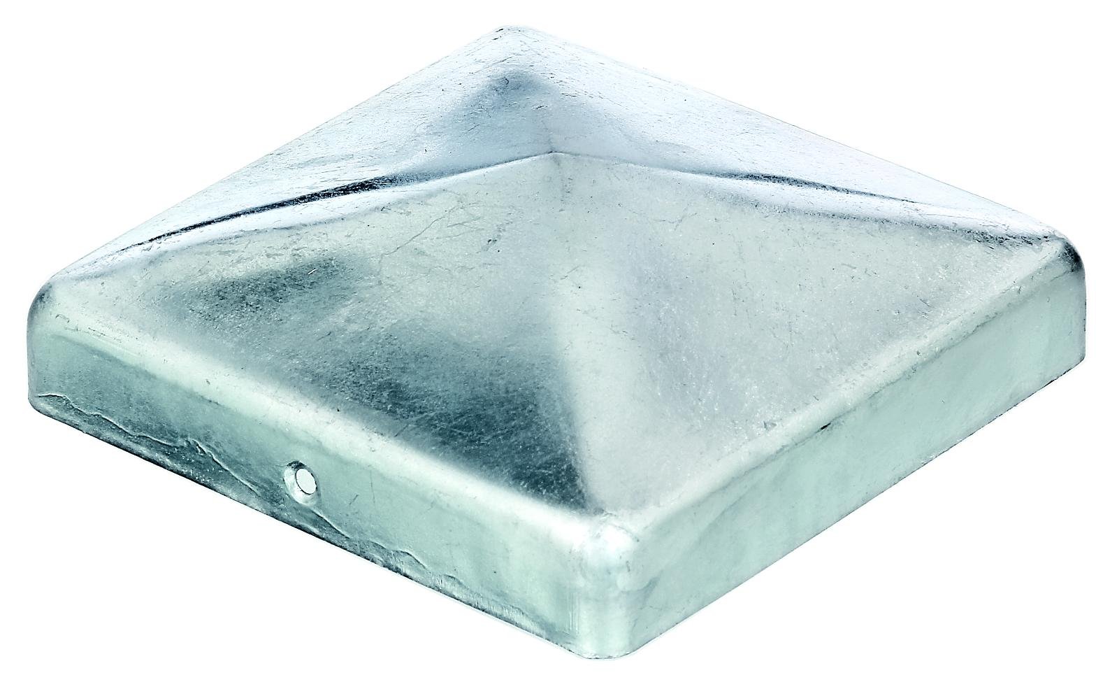 Tappo Per Pali In Legno 100x100 Mm, Acciaio Zincato, Per Recinzioni E Supporti - Colore Argento - Foto 13