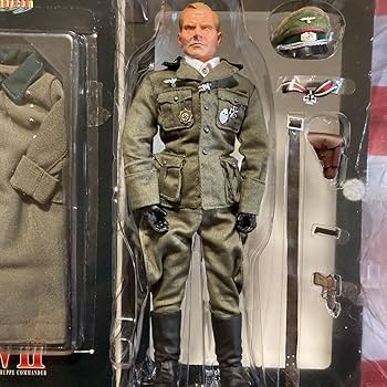 ドラゴン1/6ドイツ国防軍装甲戦闘団指揮官へスラー大佐(黒色戦車搭乗員服版) Amazon | ドラゴンモデルズ1/6ドイツ国防軍装甲戦闘団指揮官へ