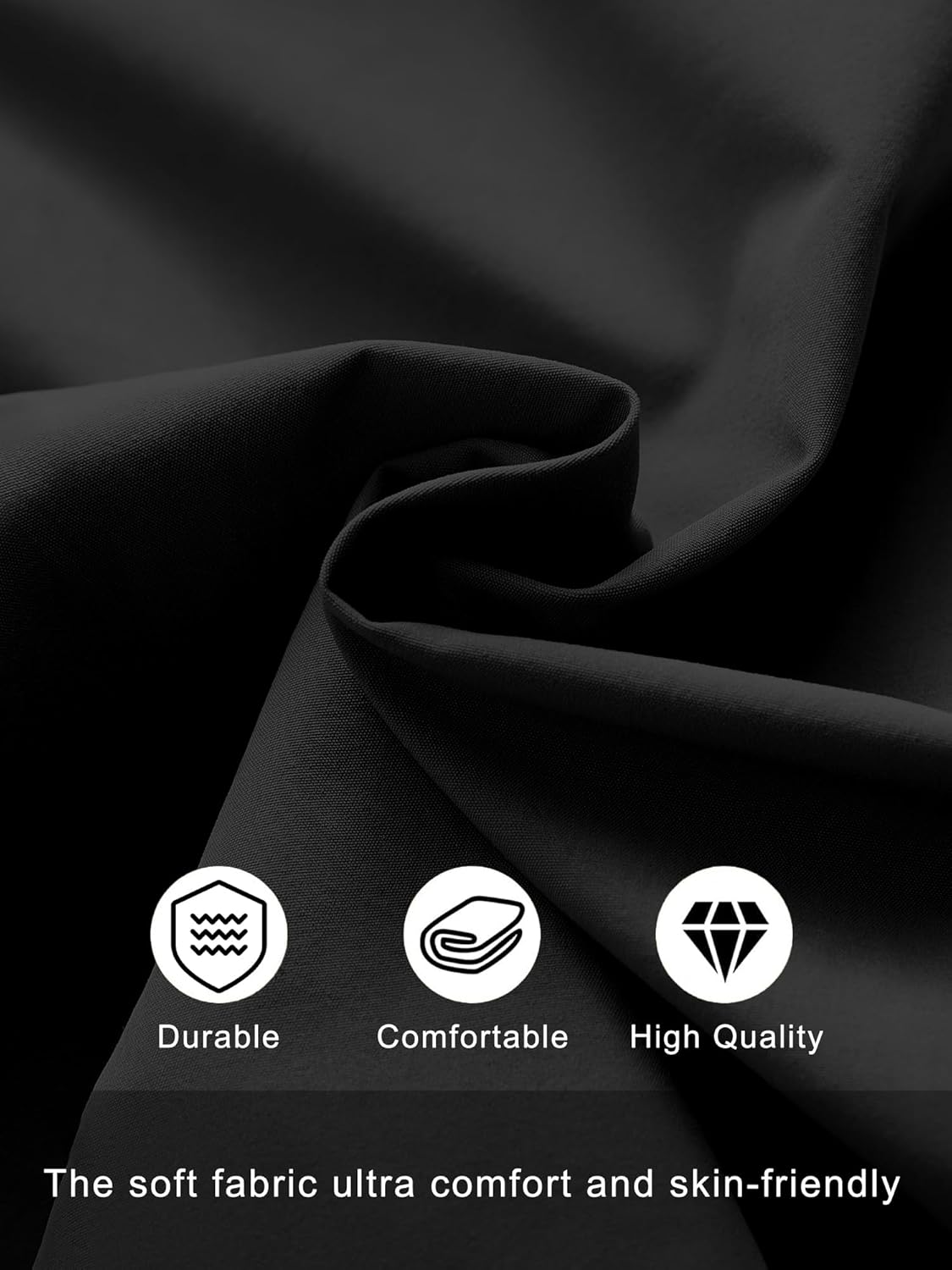 PLEPAN Men's Casual Cargo Pants Elastic Waist Drawstring Joggers Pants Tapered Sweatpants for Men Multi Pockets - Image 5